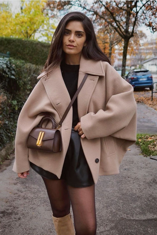 Jazzy |Oversized Wool Coat