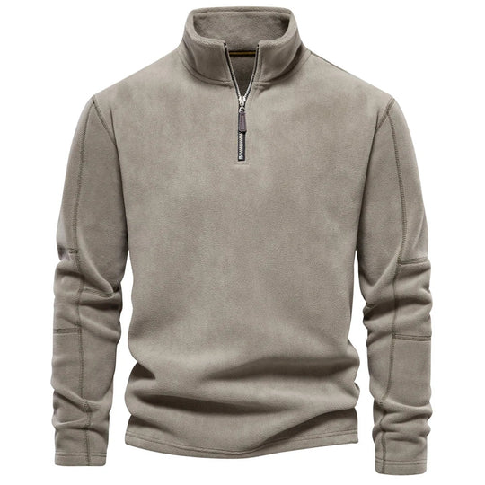 Charles | Fleece Pullover with Zipper