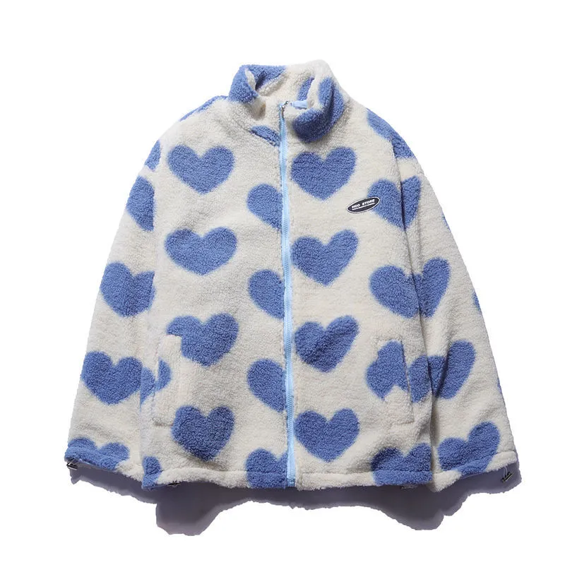 Lara | Double-Sided Heart Coat - Unique Collection