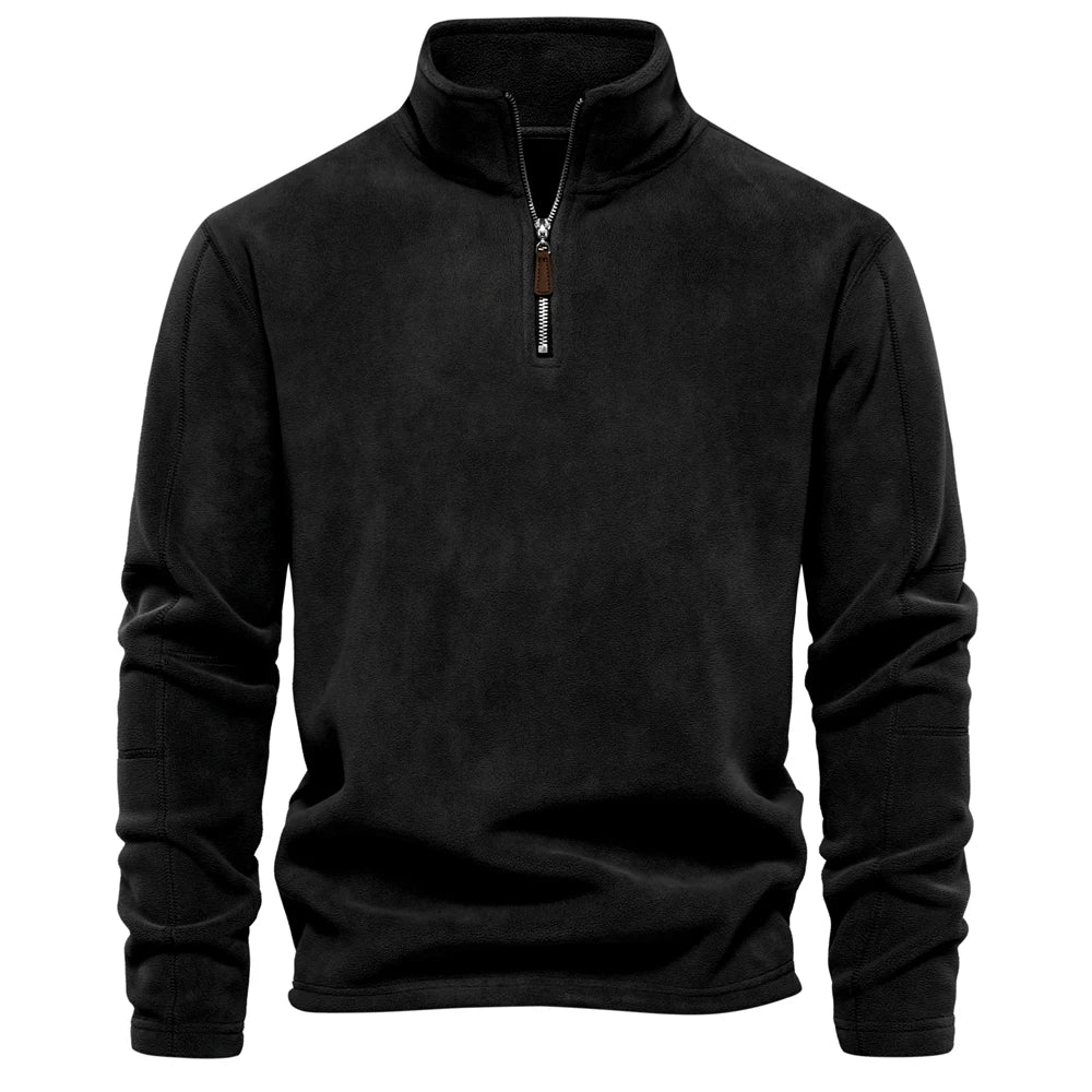 Charles | Fleece Pullover with Zipper