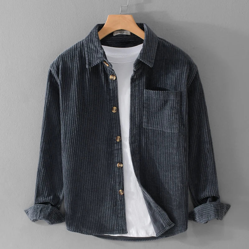 Sven | Cord Blend Button-Up