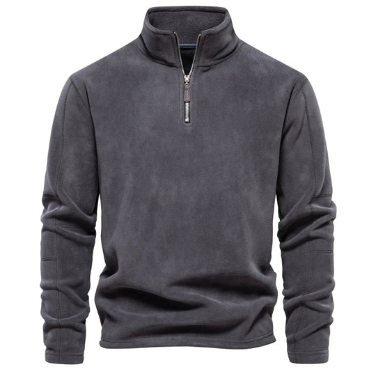 Charles | Fleece Pullover with Zipper