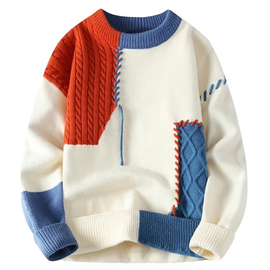 Marvin | Patchwork Pullover