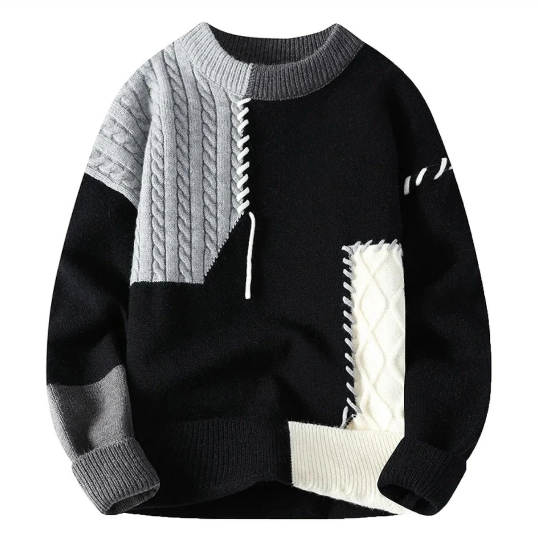 Marvin | Patchwork Pullover