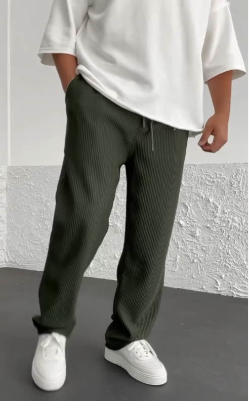 Ribbed Comfort Pants